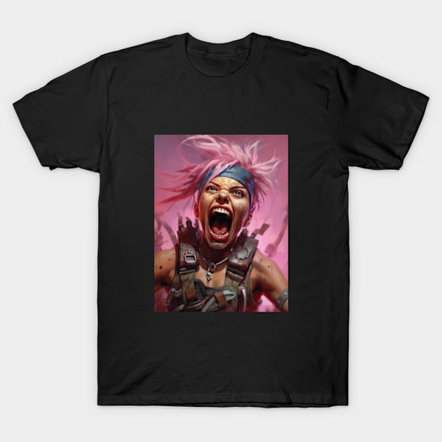 Scream for war and vengance T-Shirt by obstinator